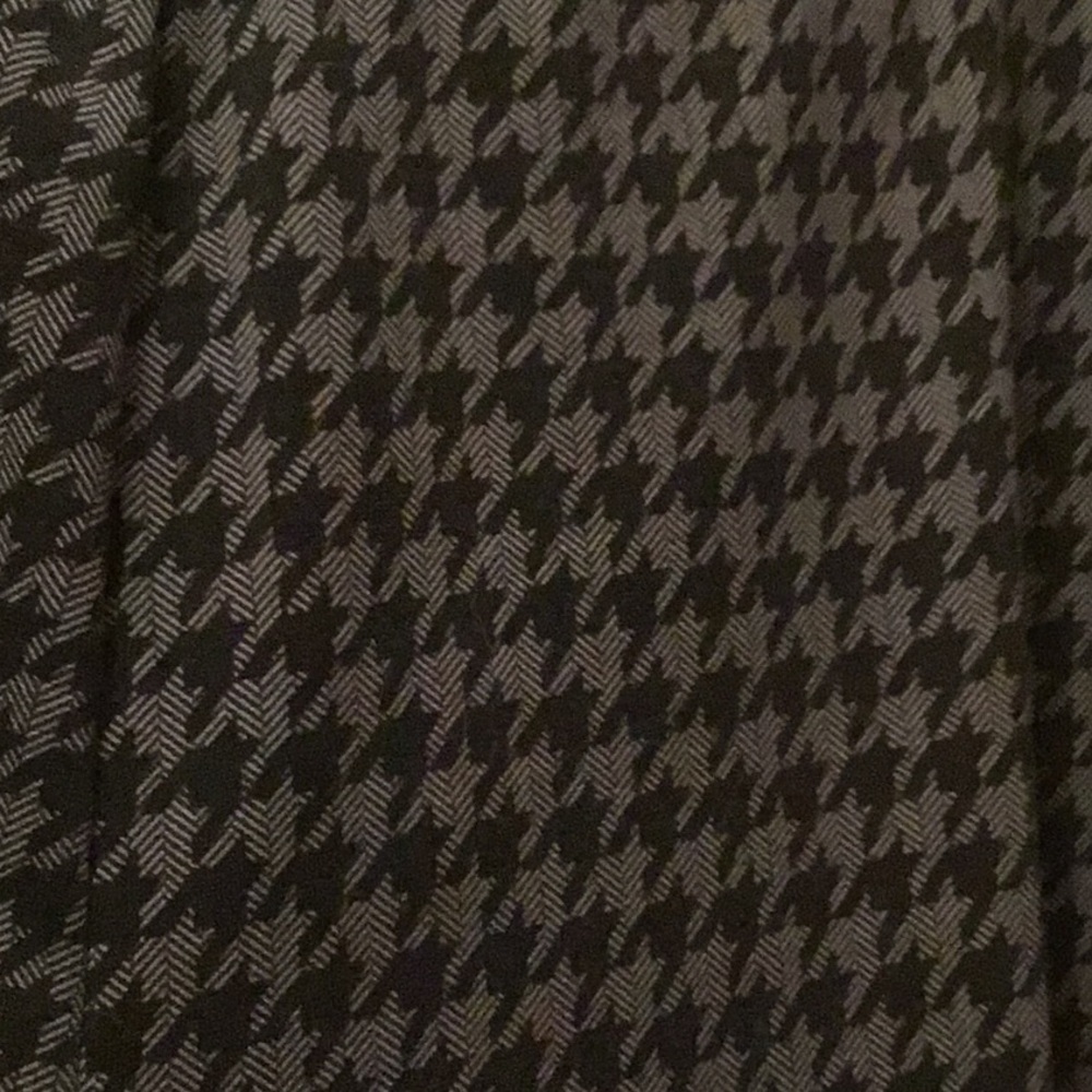 Herringbone Print Leggings L